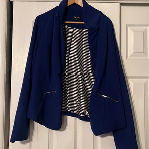 City chic blazer - blue (not navy)